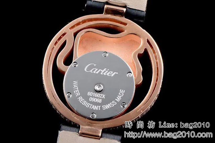 CARTIER卡地亞 獵豹系列 創意寶石腕表系列HPI01011 高端女士腕表  WSS3021